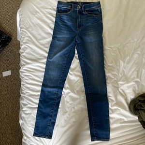 Abercrombie super skinny ultra high rise jeans